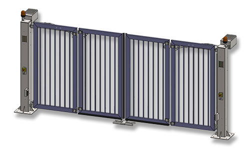 Automatic Bi-Folding Gates
