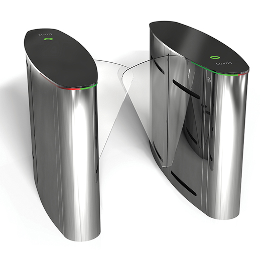 SFB-100 - Automatic Flap Barriers for Efficient Access Control