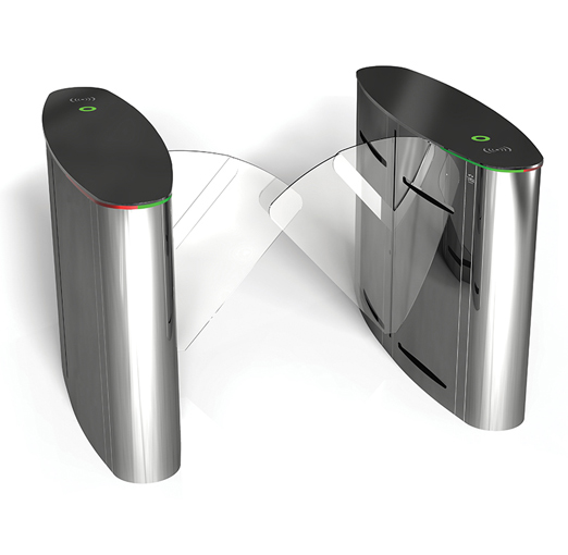 SFB 100 H - Automatic Flap Barriers for Efficient Access Control